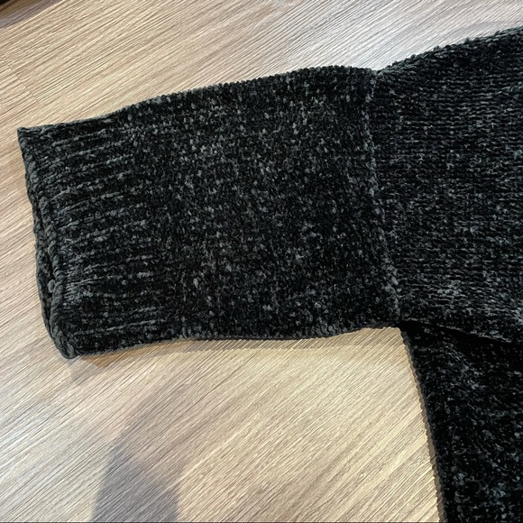 Black Small knitted 3/4 sleeves Cardigan Very J - Picture 4 of 5